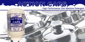 action caps, high performance dish machine detergent