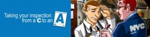 from a c to an a, restaurant inspects